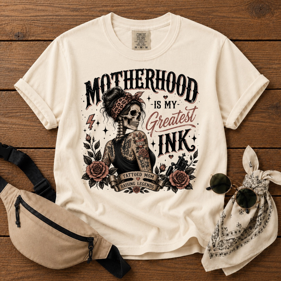 Motherhood Ink Mom T-Shirt