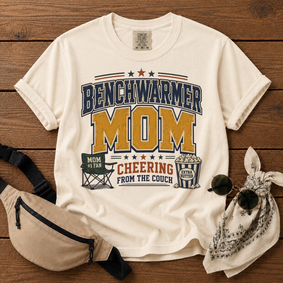 Benchwarmer Mom T-Shirt
