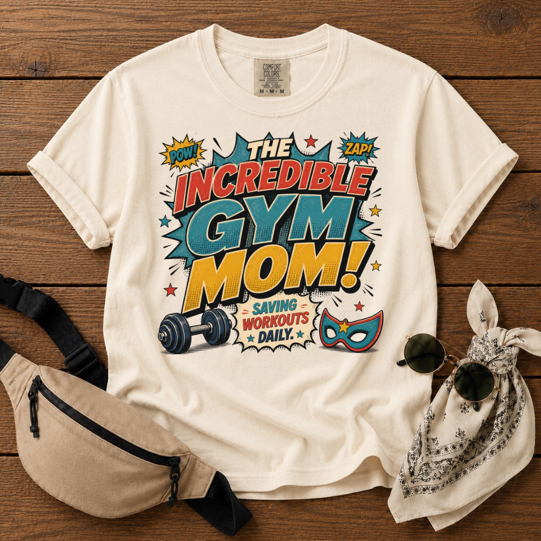 Incredible Gym Mom Mode T-Shirt