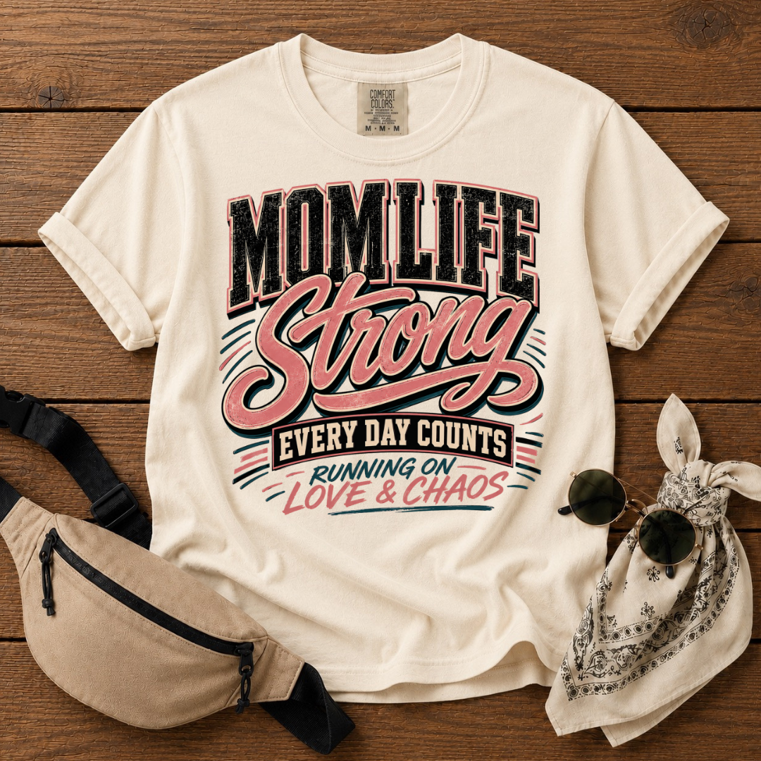Strong Mom Life T-Shirt