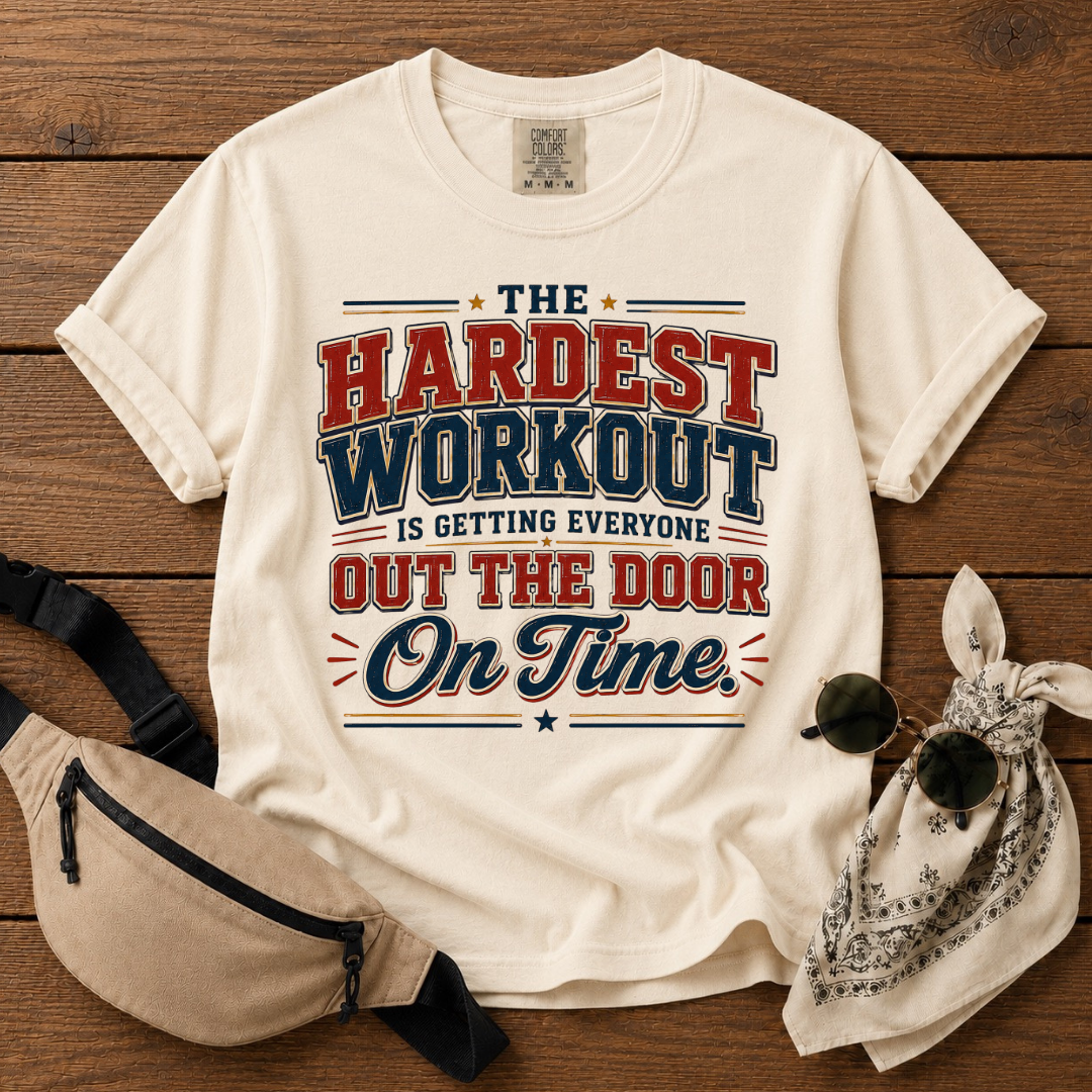 Hardest Workout Mom T-Shirt