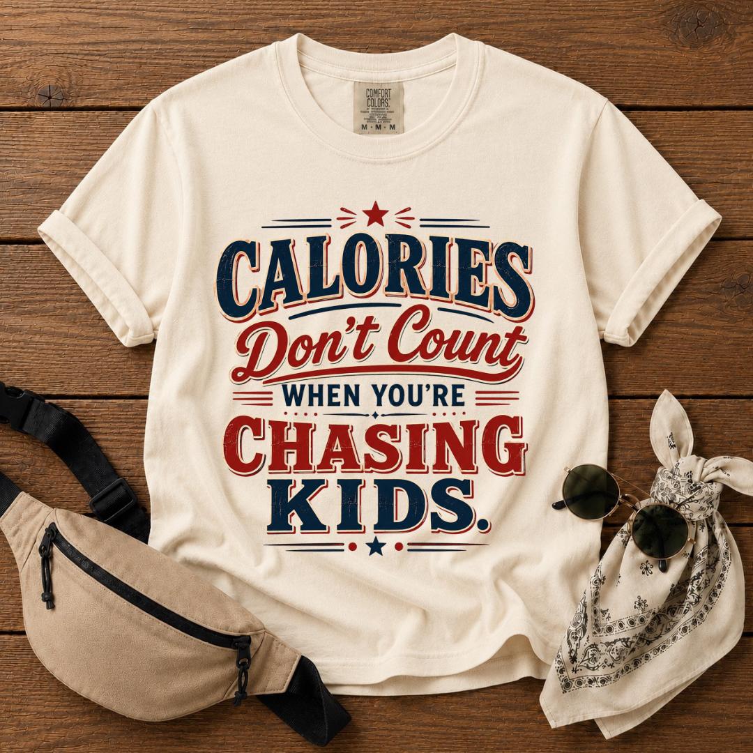 Chasing Kids Mom T-Shirt