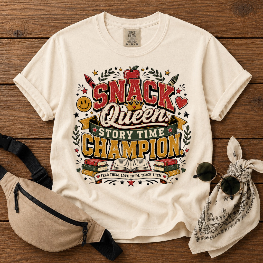 Snack Queen Mama T-Shirt