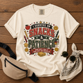 Snacks And Patience Mom T-Shirt