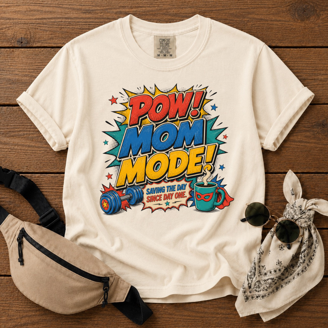 Pow Mom Mode T-Shirt
