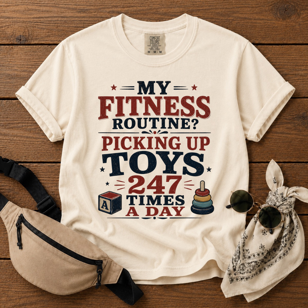 My Fitness Routine Mom T-Shirt