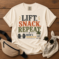 Lift Snack Repeat Mom T-Shirt