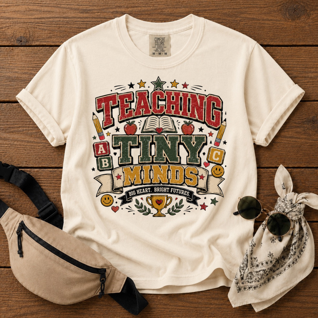 Teaching Tiny Minds Mom T-Shirt