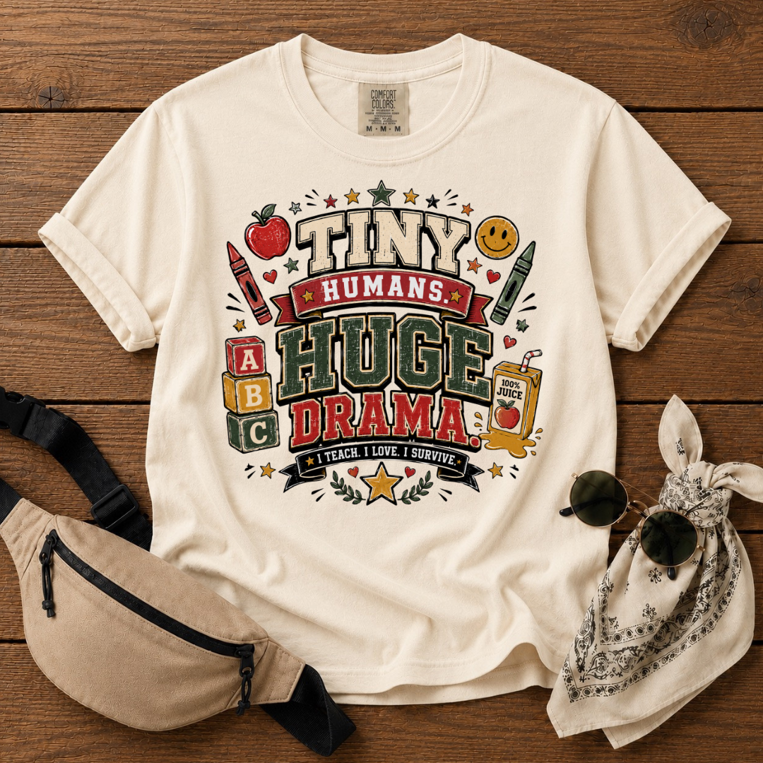 Tiny Human Mom T-Shirt