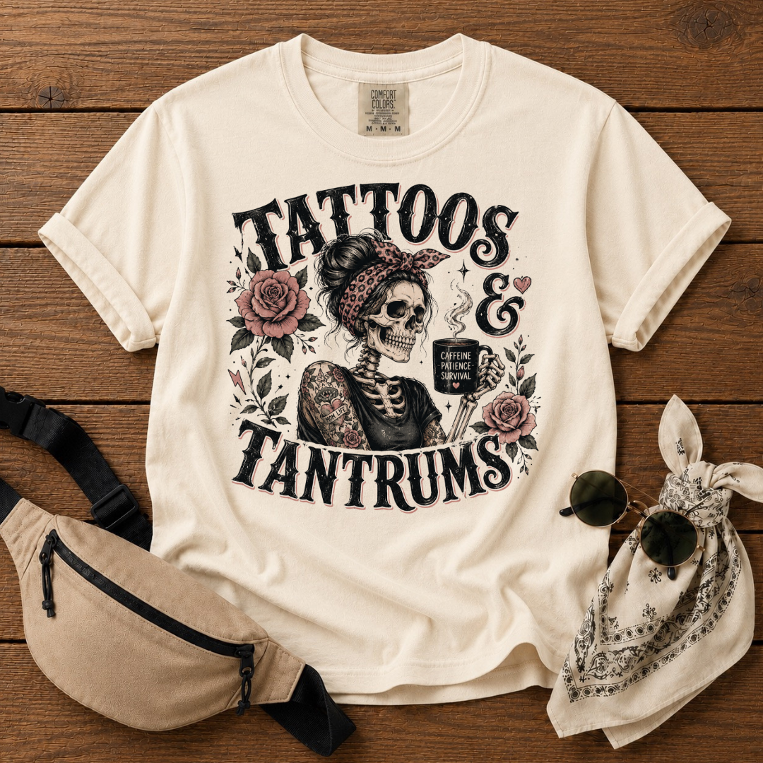 Tattoos And Tantrums Mom T-Shirt