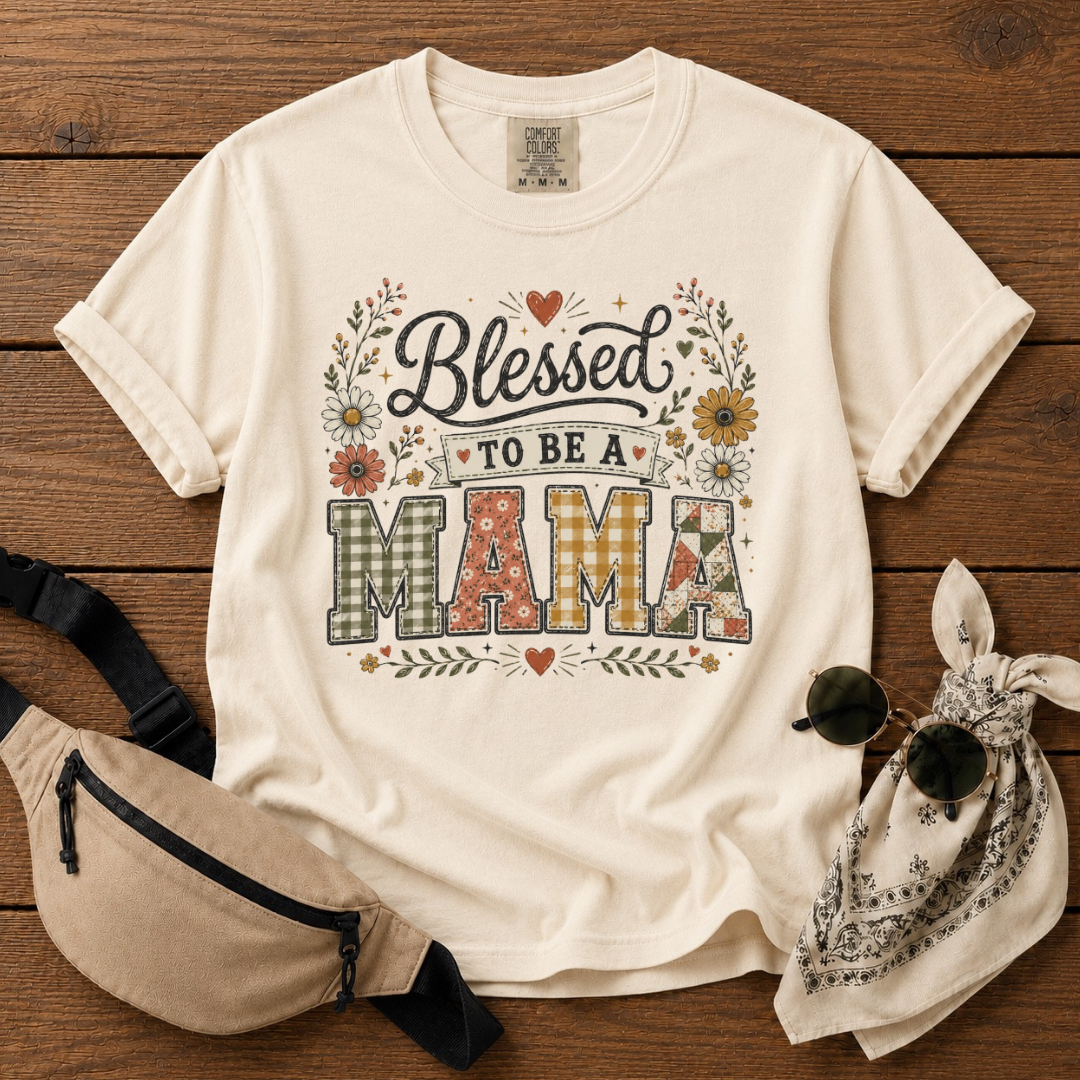 Blessed To Be A Mama T-Shirt