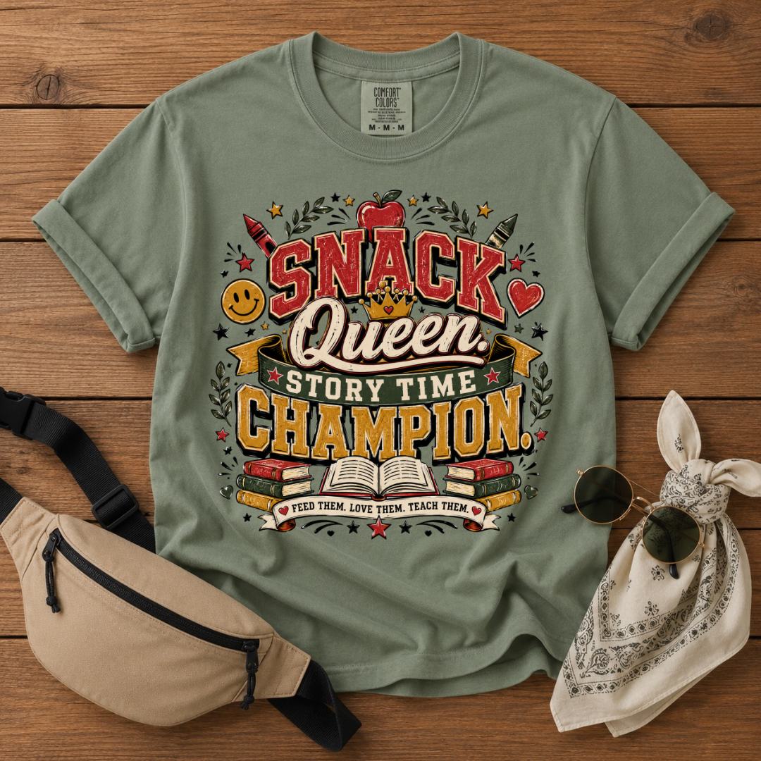 Snack Queen Mama T-Shirt