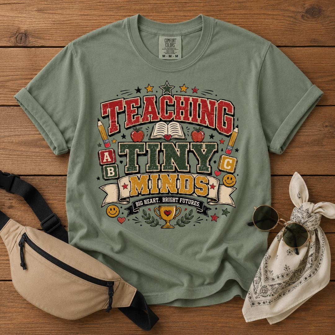 Teaching Tiny Minds Mom T-Shirt