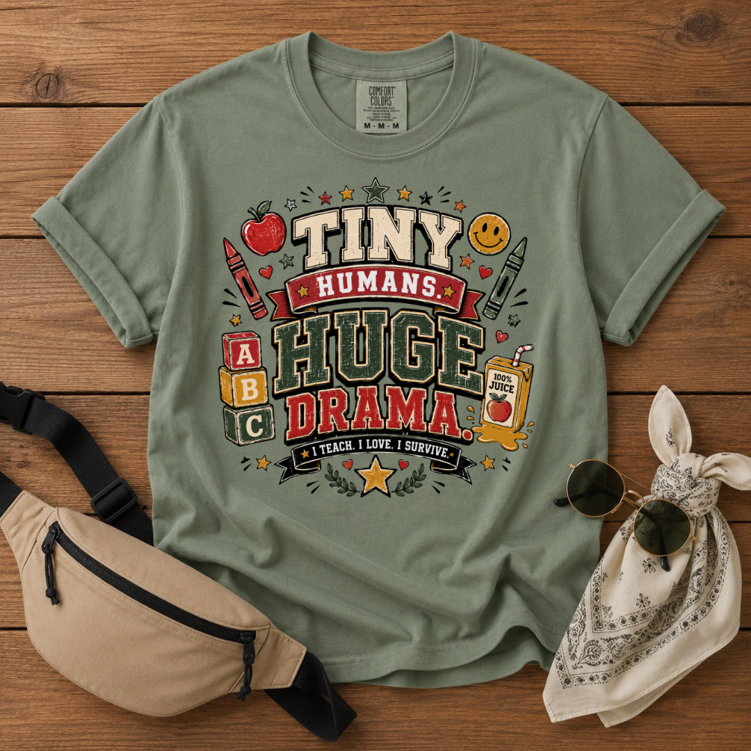 Tiny Human Mom T-Shirt