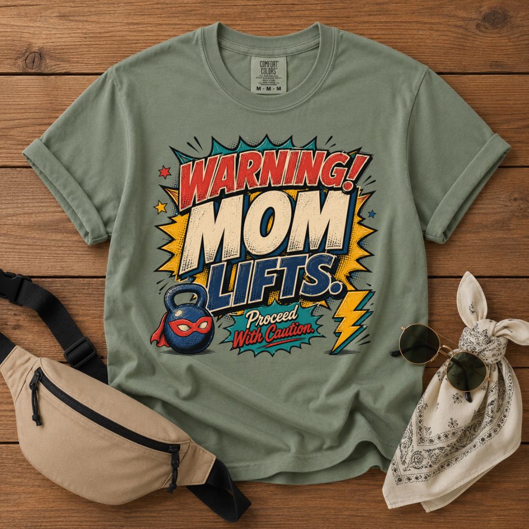 Mom Lifts T-Shirt
