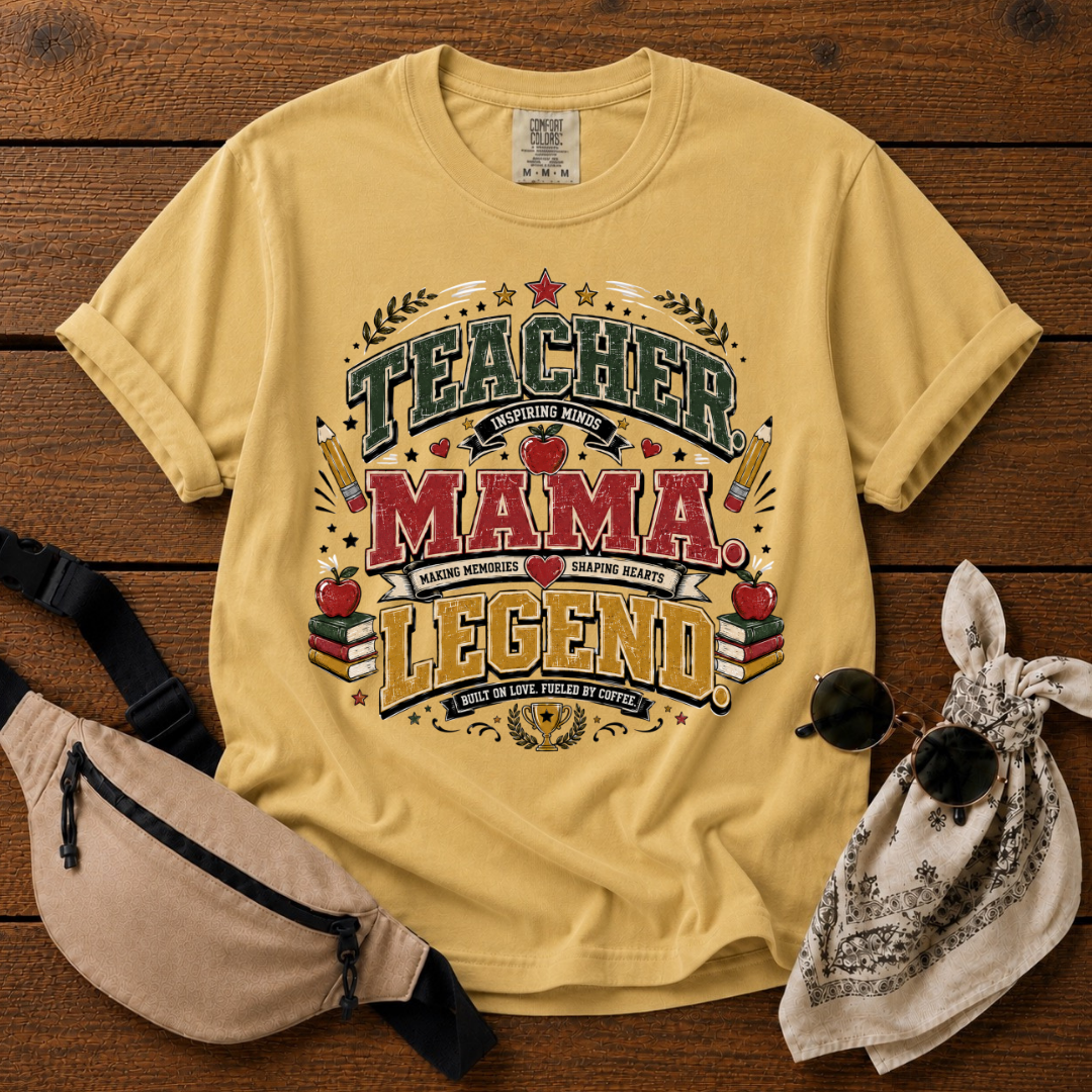 Teacher Mama Legend T-Shirt