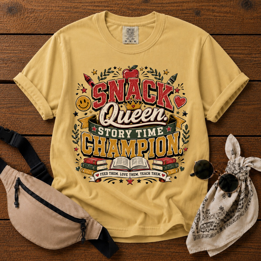 Snack Queen Mama T-Shirt