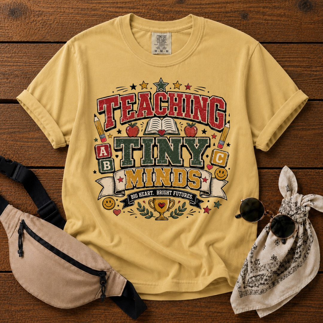 Teaching Tiny Minds Mom T-Shirt