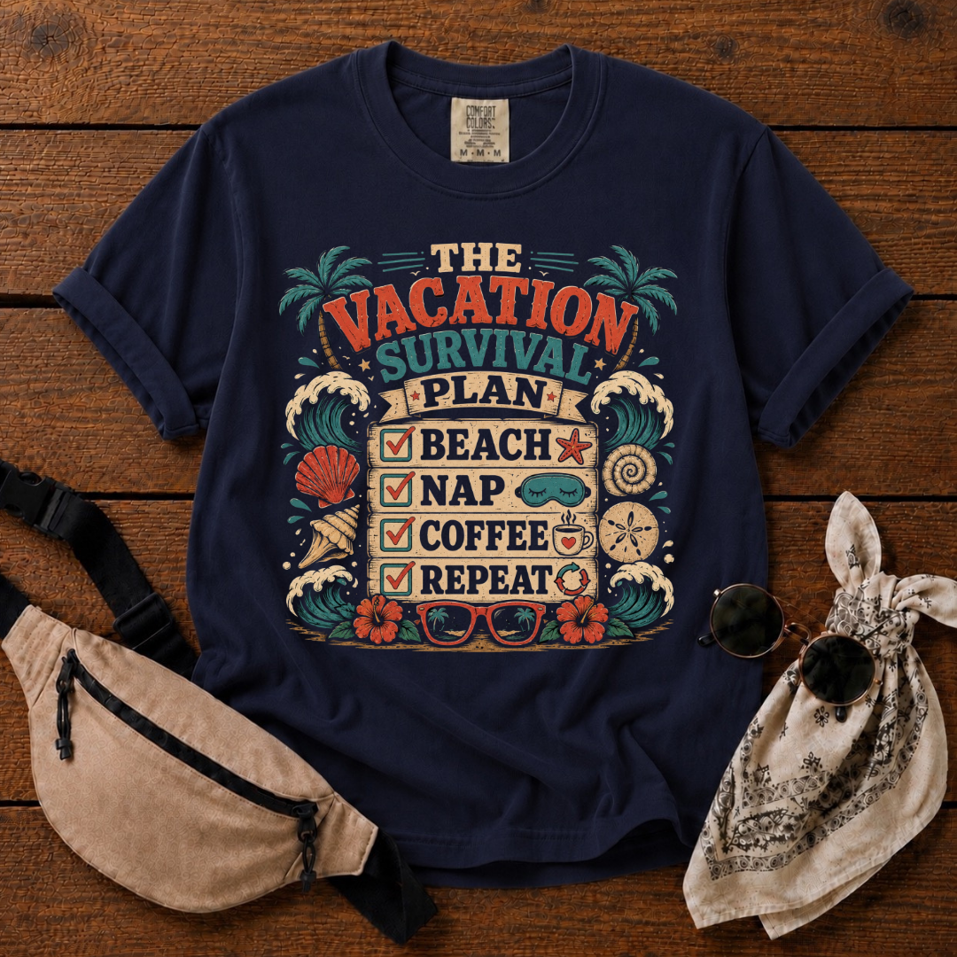 Vacation Plan T-Shirt