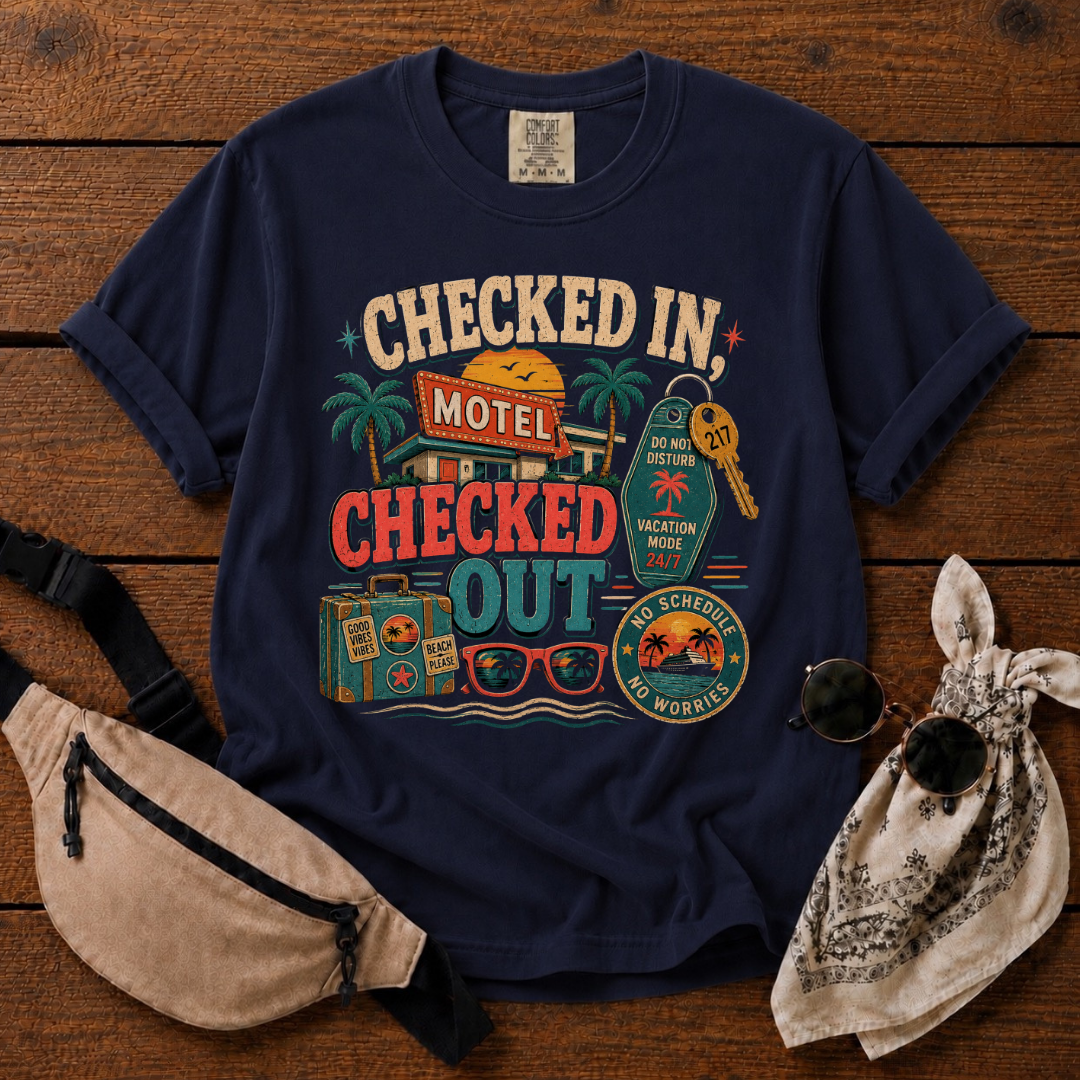 Checked In Mom T-Shirt