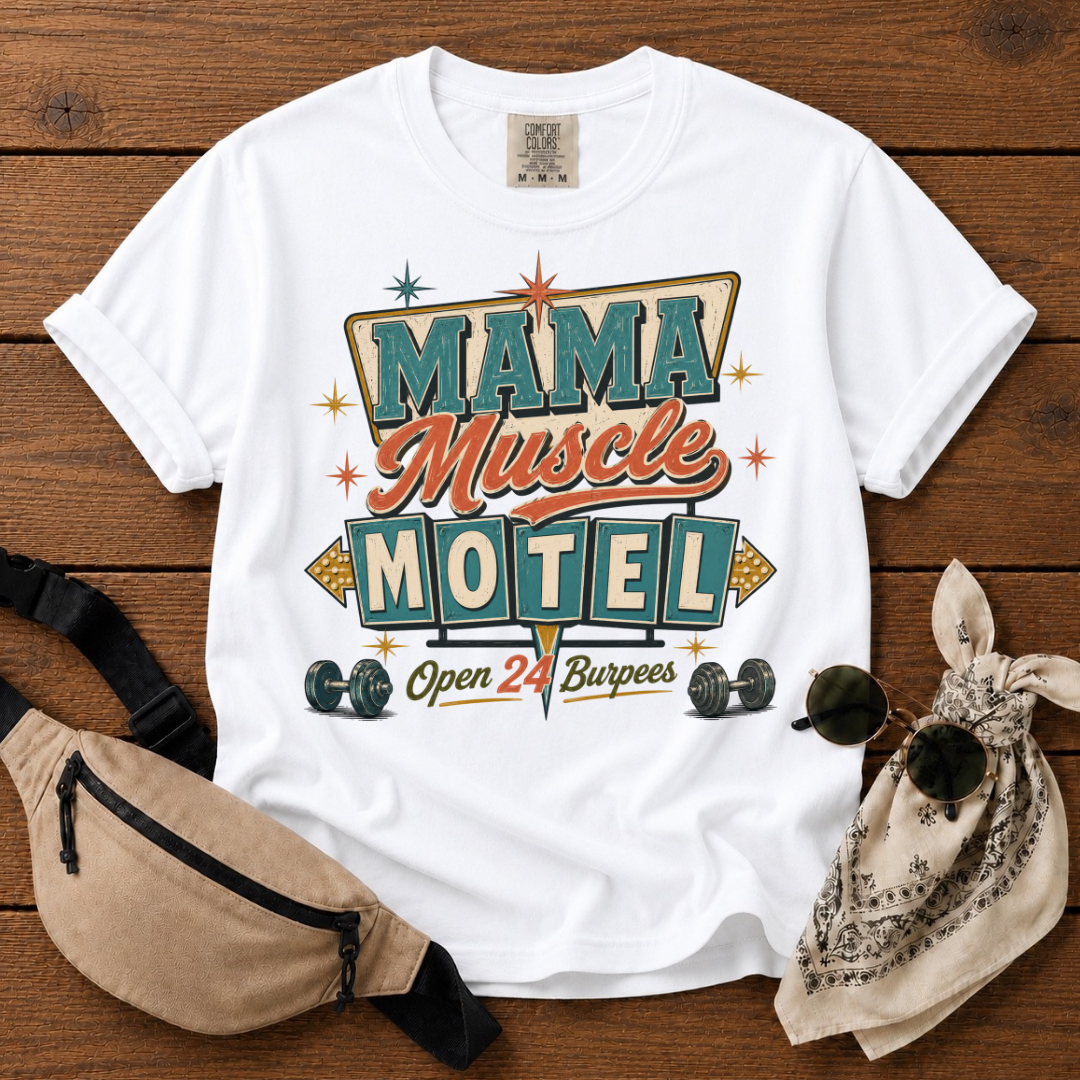 Mama Muscle Motel T-Shirt