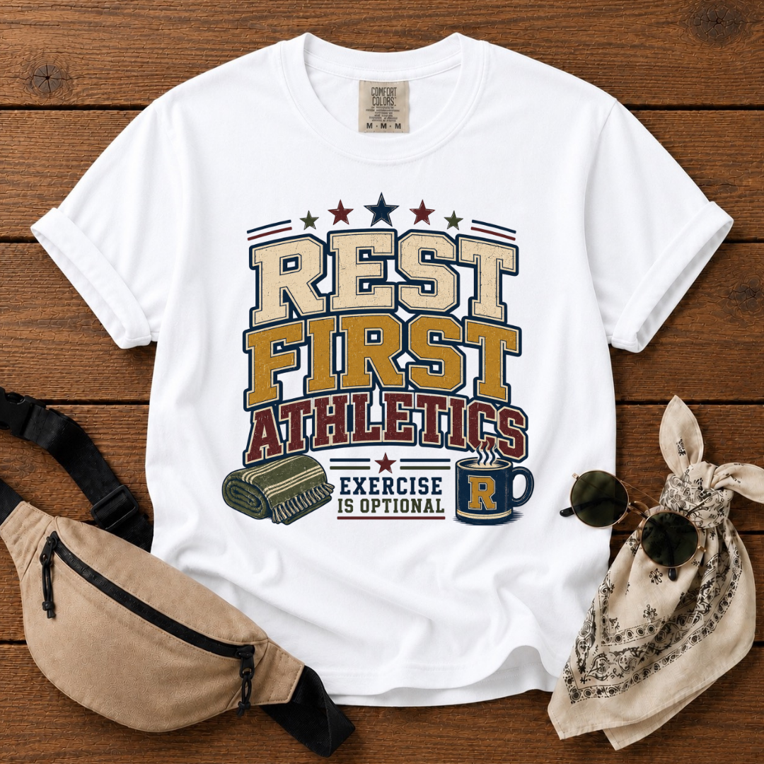 Rest First Mom T-Shirt