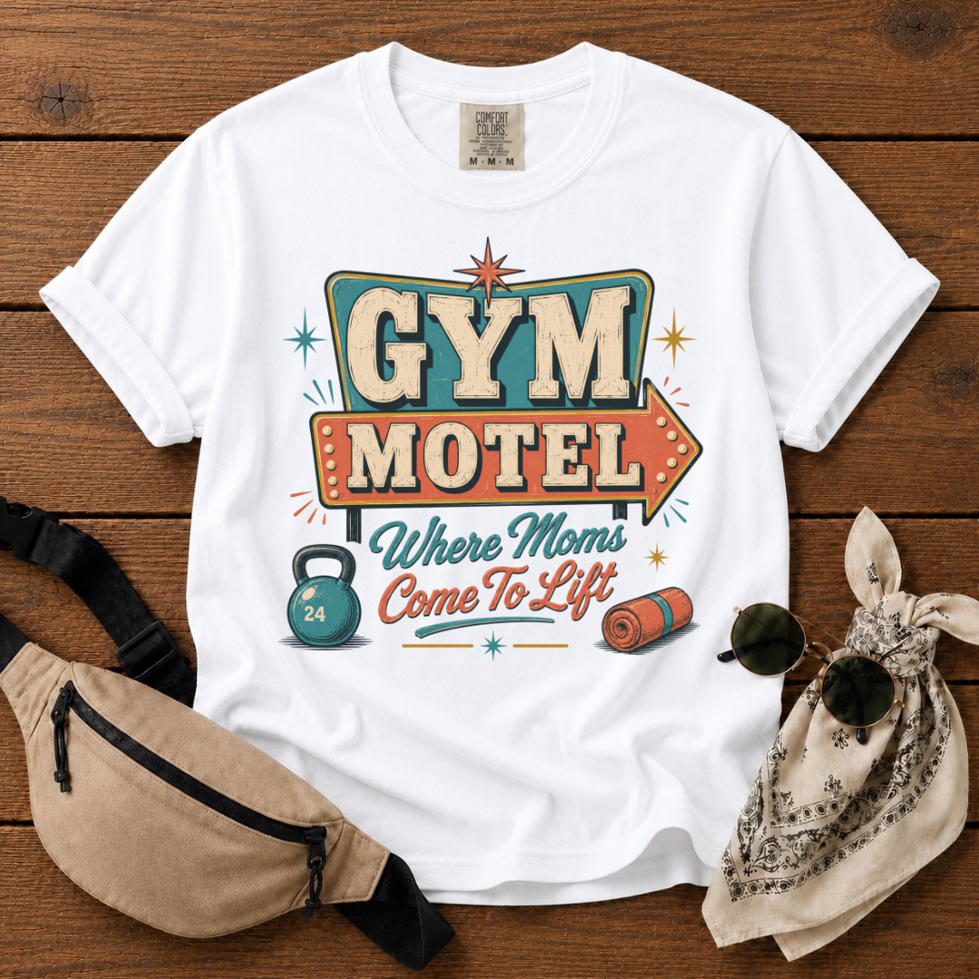 Mom's Gym Motel T-Shirt