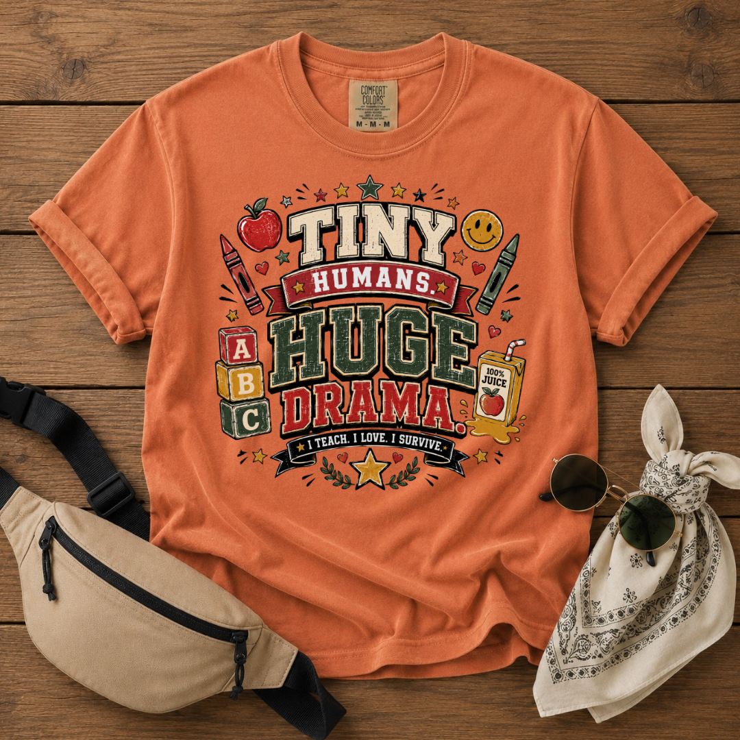 Tiny Human Mom T-Shirt